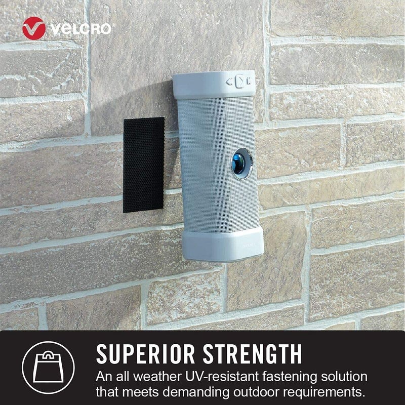 Velcro شريط تثبيت خارجي من علامة Extreme | 20 قدم × 1 بوصة، يتحمل 15 رطل | لاصق قوي ثقيل | للتثبيت على الطوب، الخرسانة للتعليق، 30702 - Image 3